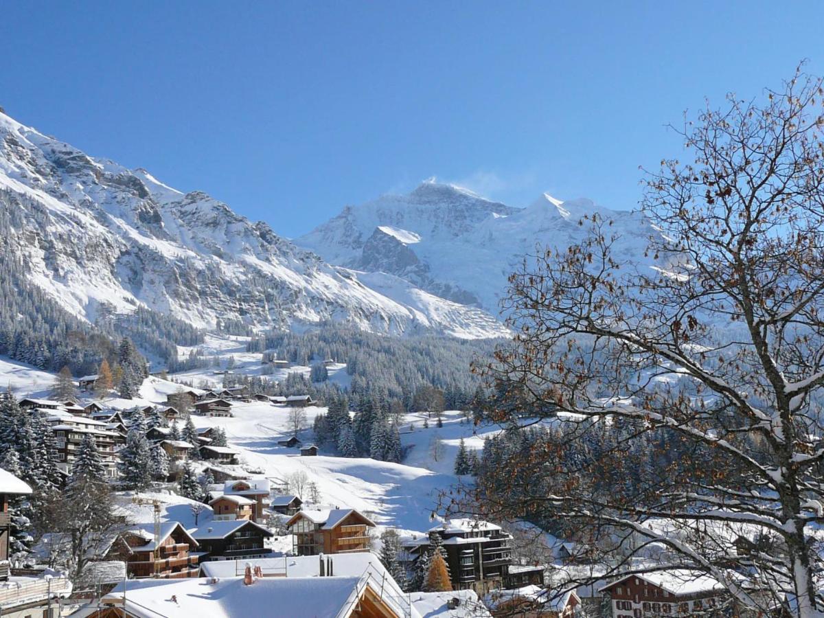 Apartment Rose Apt- Y By Interhome Wengen Luaran gambar
