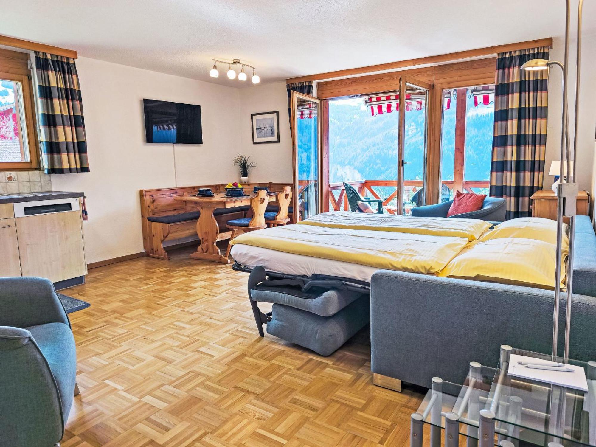 Apartment Rose Apt- Y By Interhome Wengen Luaran gambar