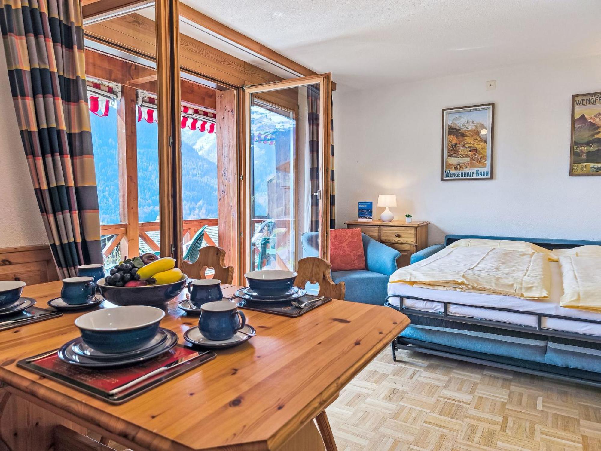 Apartment Rose Apt- Y By Interhome Wengen Luaran gambar